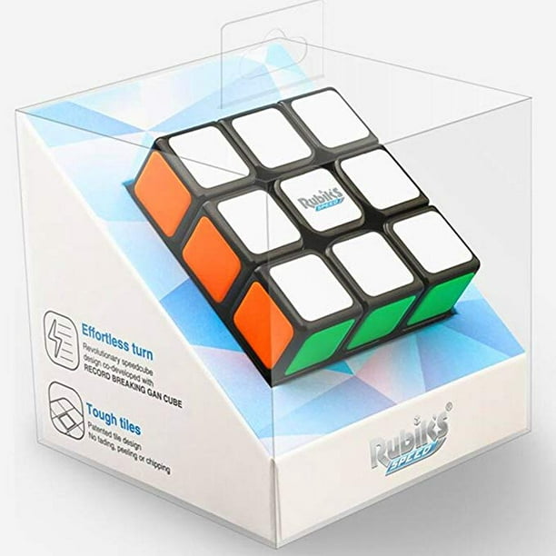R 's Speed Master Set Cube Gans RSC Rubiks 3x3 Magic Cube with Bag Black